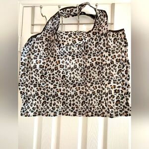 Eco Friendly Animal Print Shoppers Bag. NWOT.